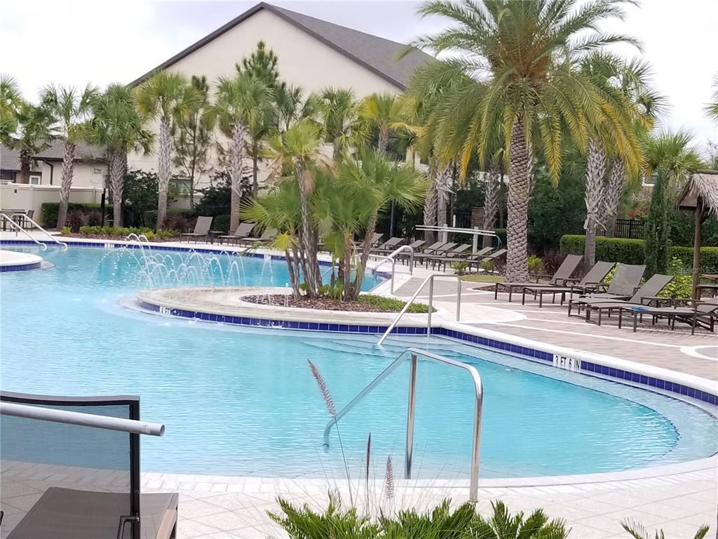 1172 Montgomery Bell Road Wesley Chapel, FL 33543 - Photo 44 of 47 a view of outdoor space with swimming pool and patio