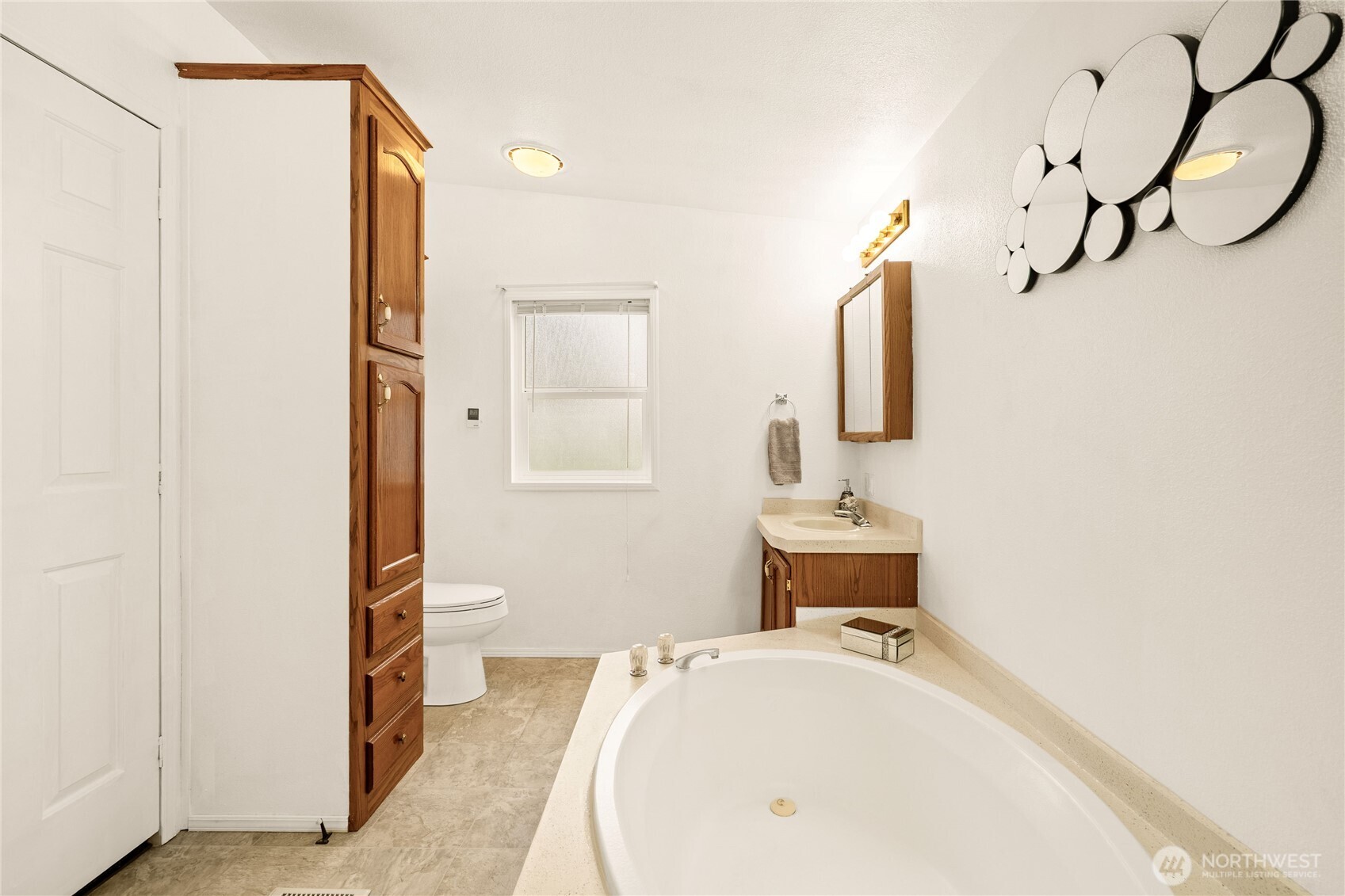 18000 Applegate Street Southwest Rochester, WA 98579 - Photo 12 of 40 a bathroom with a sink and a mirror
