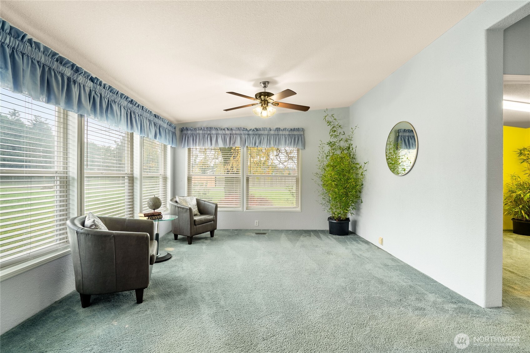 18000 Applegate Street Southwest Rochester, WA 98579 - Photo 22 of 40 a living room with furniture and a large window