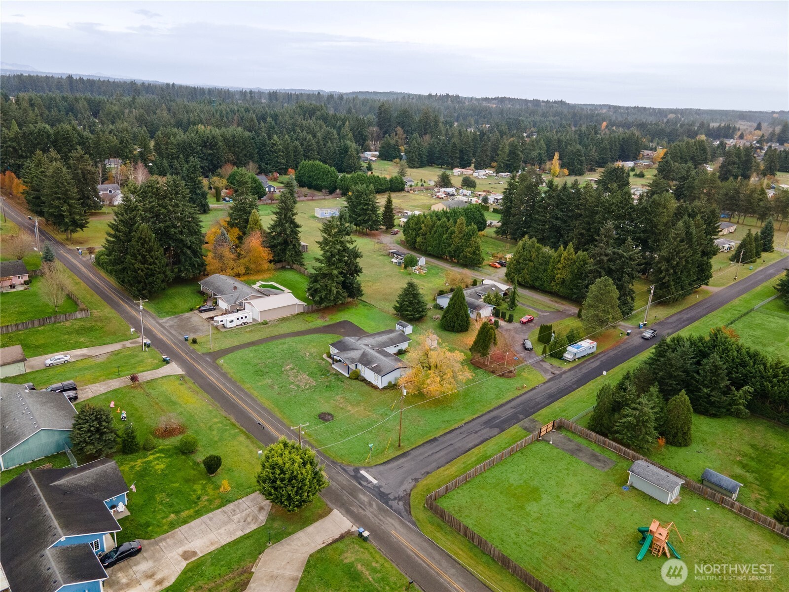18000 Applegate Street Southwest Rochester, WA 98579 - Photo 40 of 40 an aerial view of a city