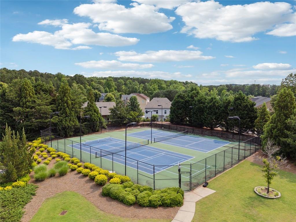96 Quail Bend Way Dallas, GA 30157 - Photo 44 of 58 a view of a swimming pool with a patio