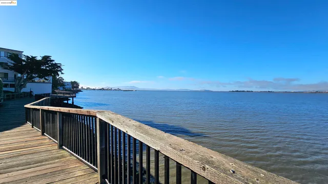 a view of a ocean with city view