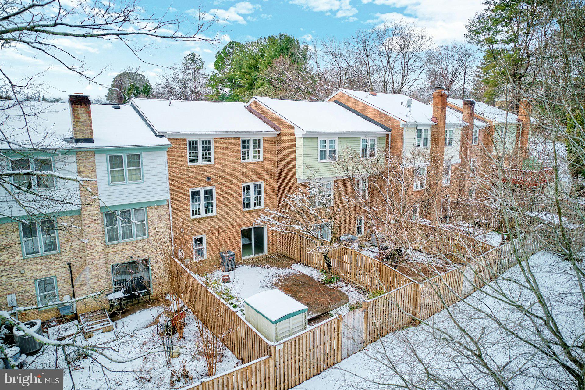 9634 Blincoe Court Burke, VA 22015 - Photo 40 of 53 a aerial view of a house with a patio