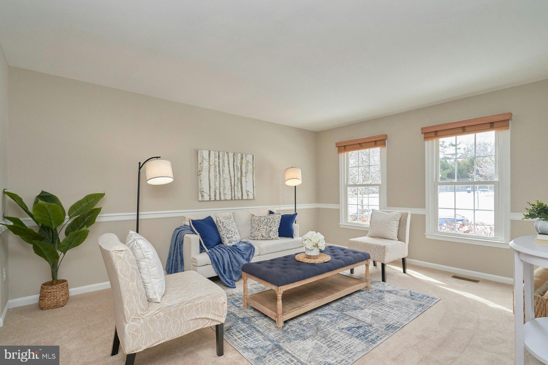 9634 Blincoe Court Burke, VA 22015 - Photo 4 of 53 a living room with furniture potted plant and window