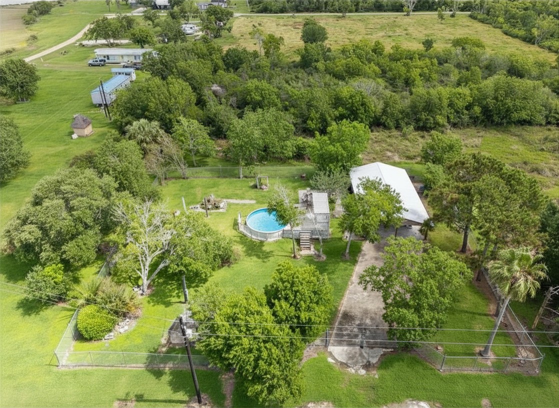 a view of a lake with a house