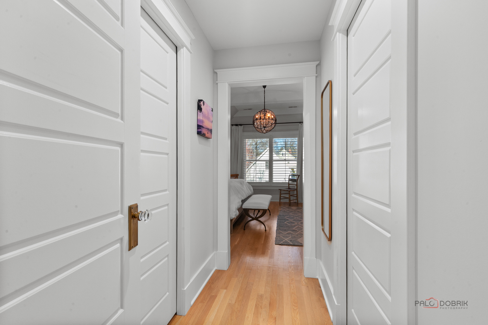 90 East Woodland Road Lake Forest, IL 60045 - Photo 26 of 40 a view of a bedroom from a hallway