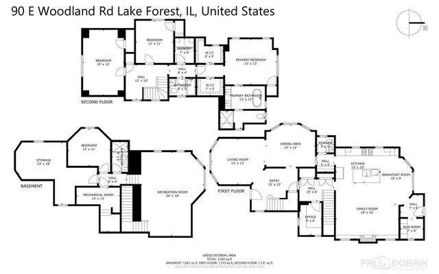 $1,695,000 | 90 East Woodland Road, Lake Forest, IL 60045