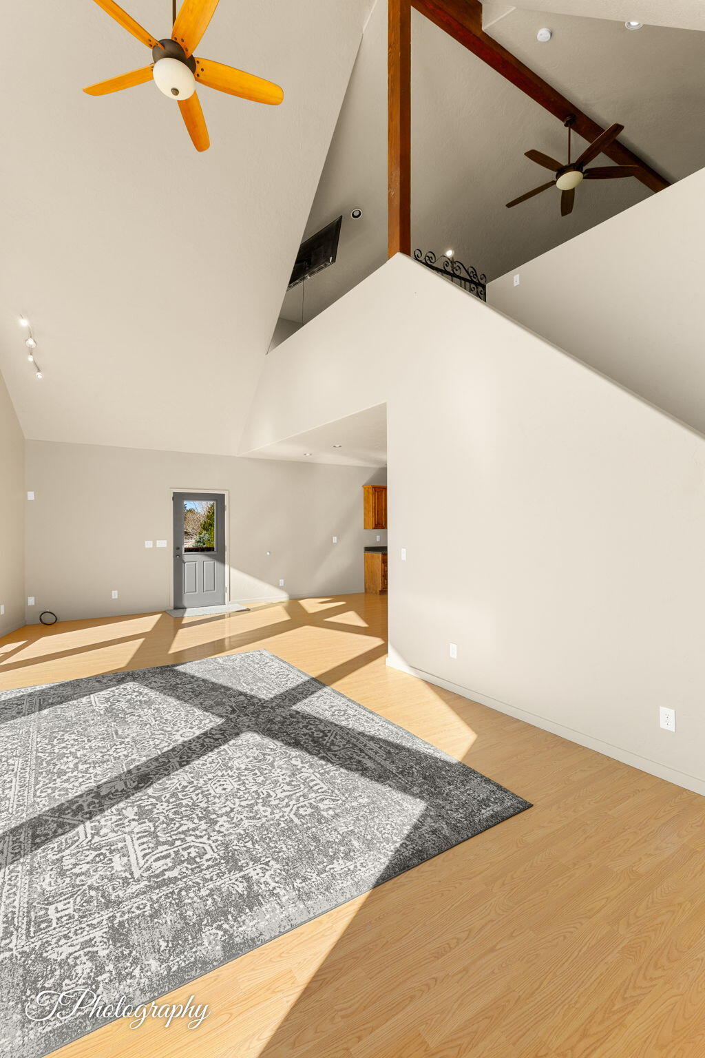 342 East Foothill Circle Central, UT 84722 - Photo 21 of 50 Main level living and stairway view to 2nd level