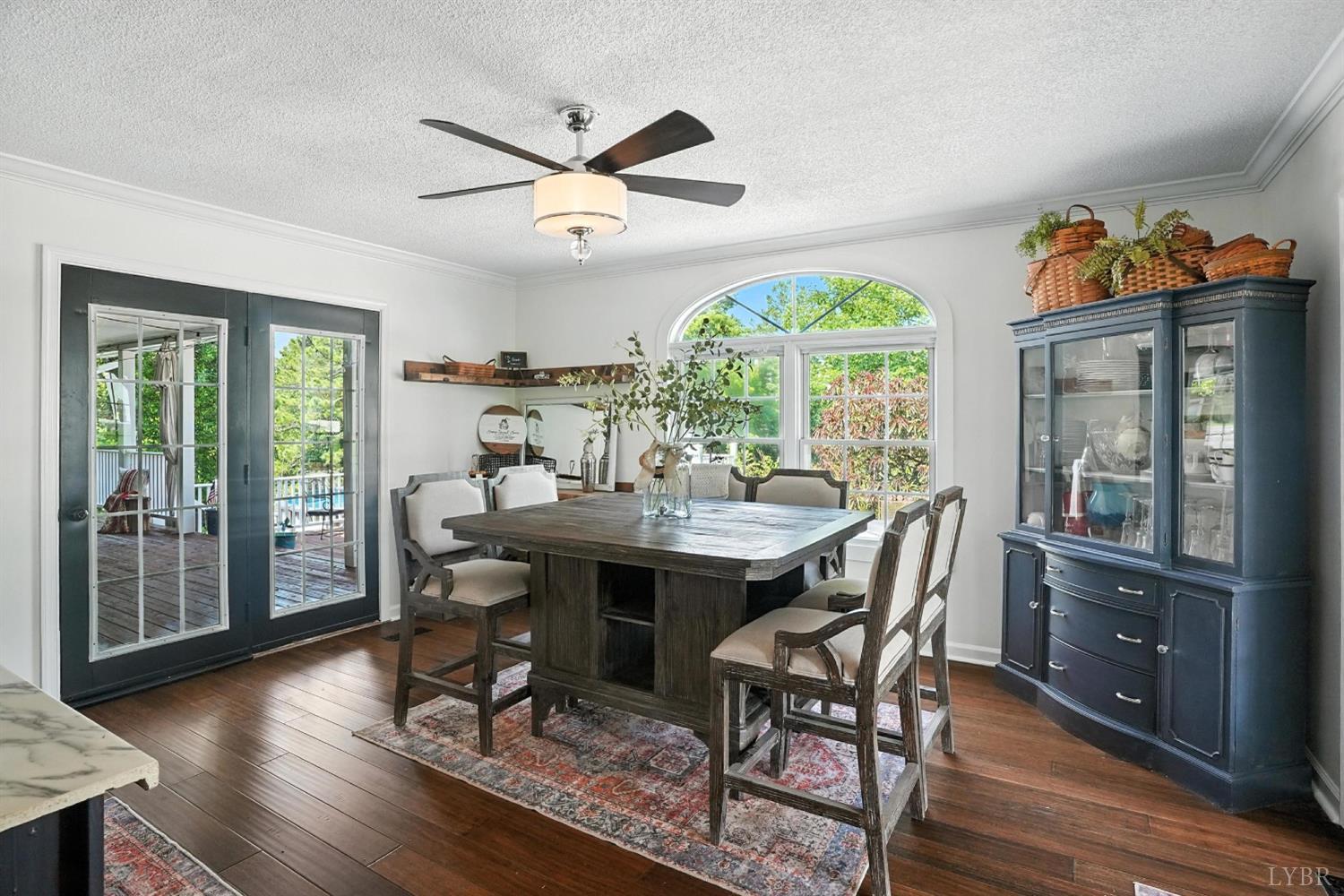 1348 Salem Road Spout Spring, VA 24593 - Photo 13 of 89 a view of a dining room with furniture window and wooden floor