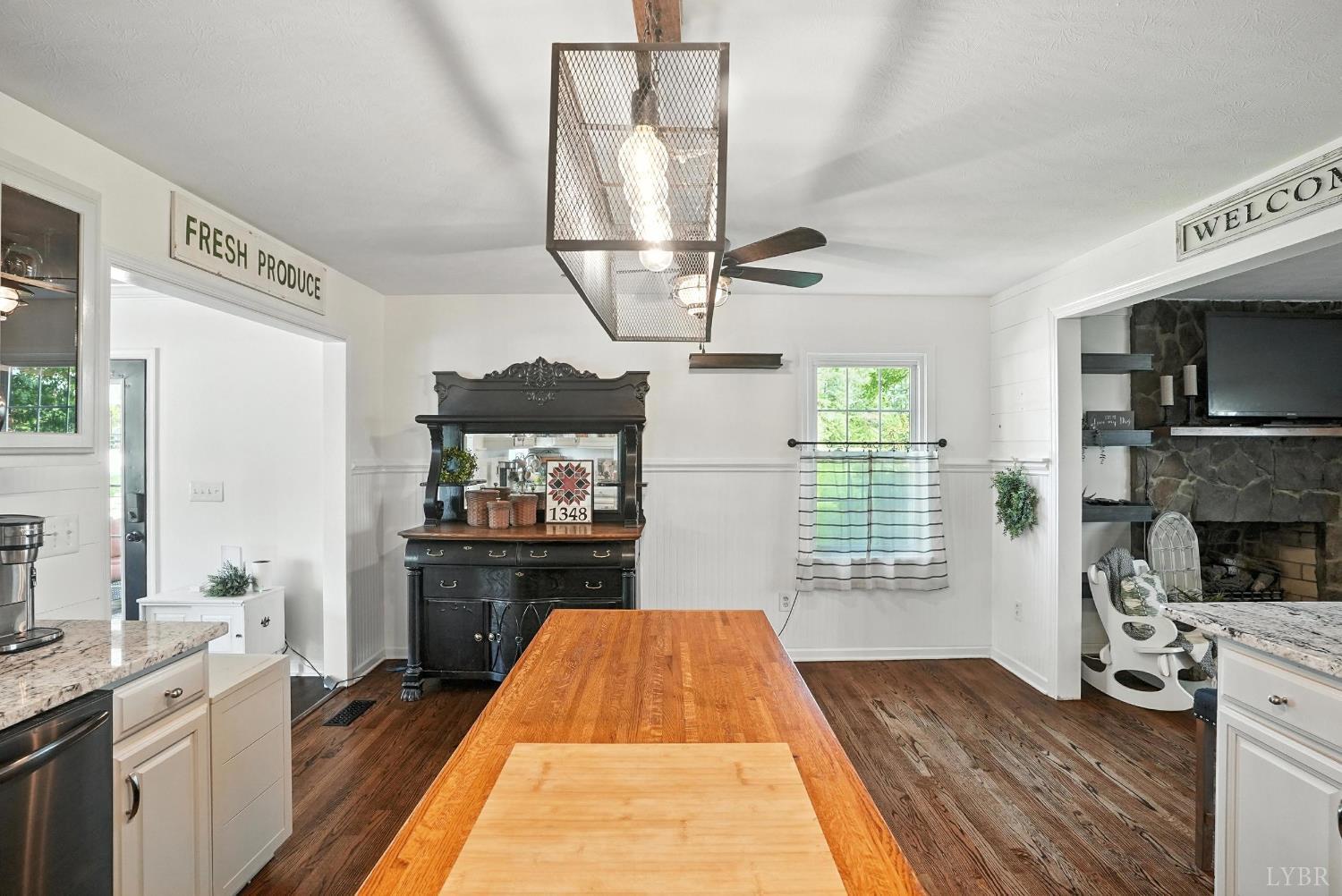 1348 Salem Road Spout Spring, VA 24593 - Photo 21 of 89 a spacious bedroom with a bed and a flat screen tv