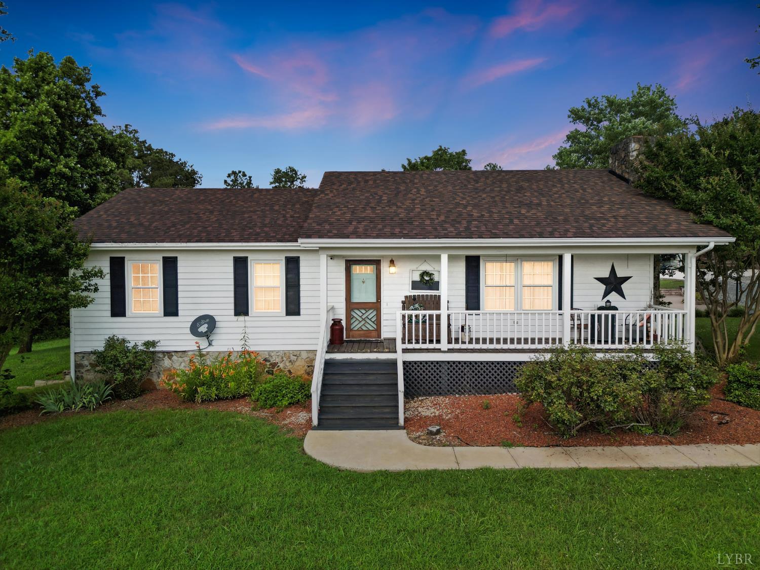 1348 Salem Road Spout Spring, VA 24593 - Photo 85 of 89 a front view of a house with a yard