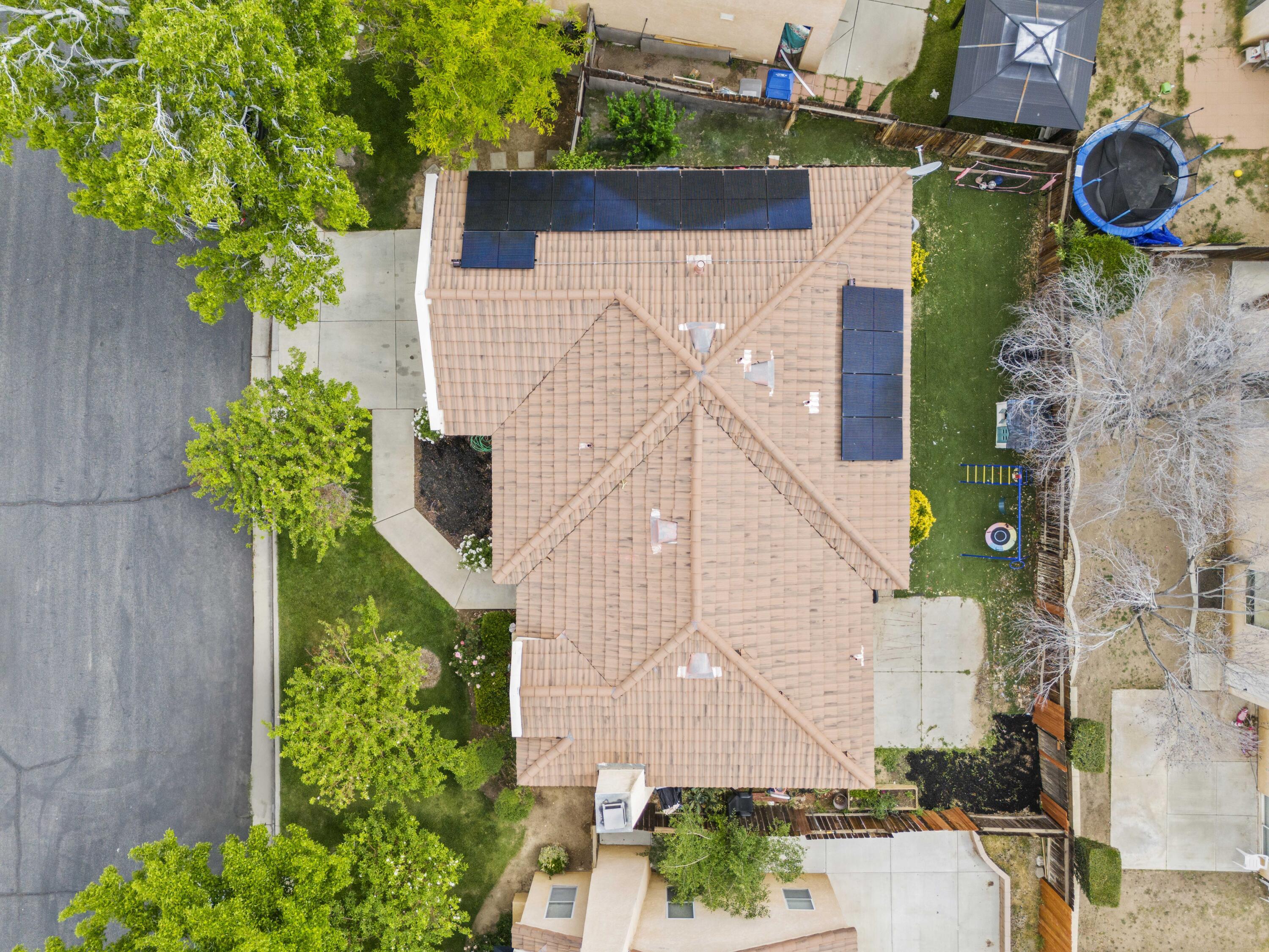 40131 La Cota Drive Palmdale, CA 93550 - Photo 22 of 26 an aerial view of a house with a yard