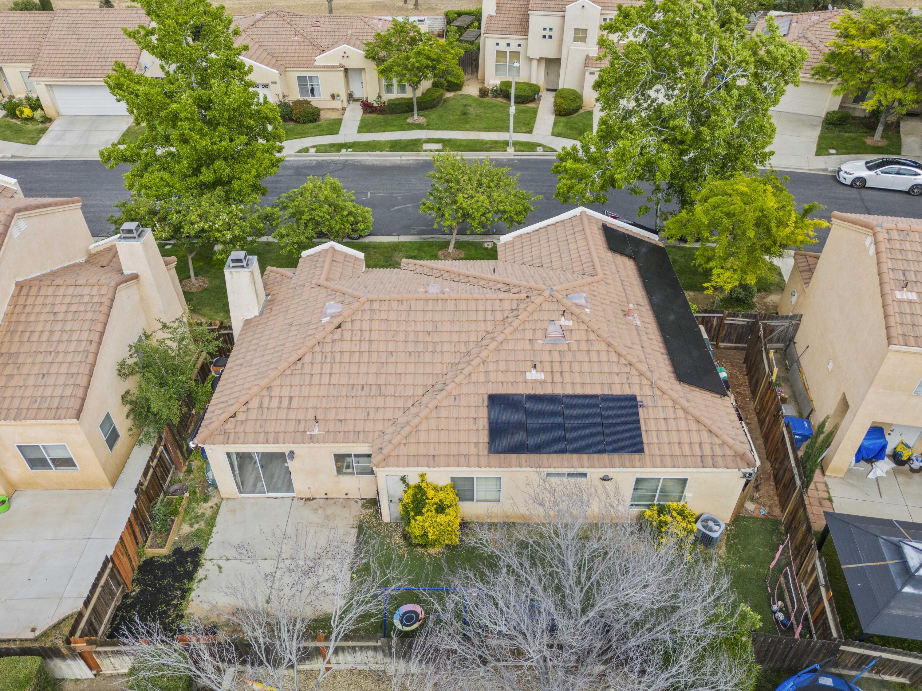 40131 La Cota Drive Palmdale, CA 93550 - Photo 23 of 26 a aerial view of a house with balcony