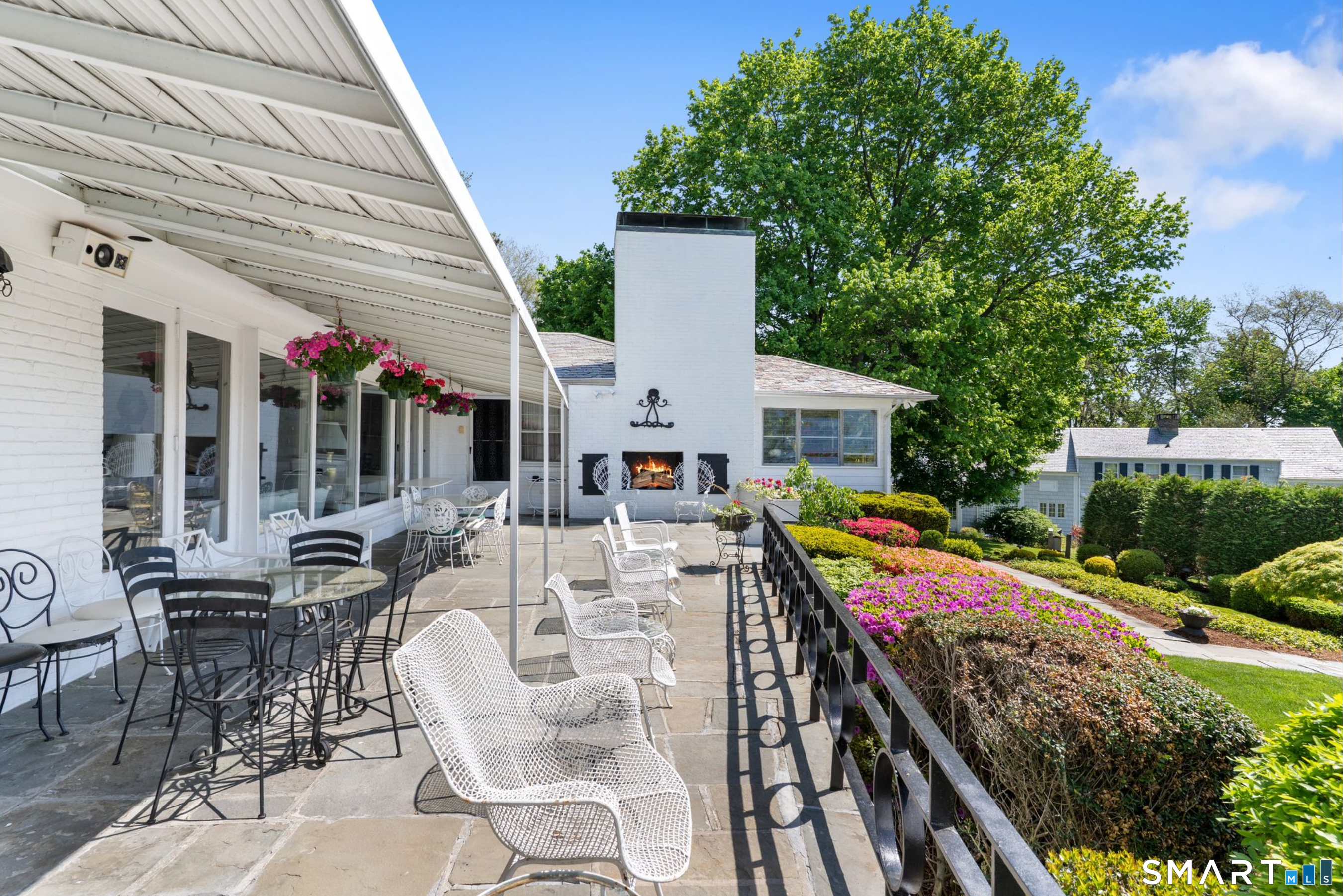 7 Sasqua Road Norwalk, CT 06855 - Photo 29 of 40 a view of an outdoor space with seating area