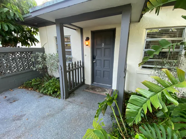 a view of a garden with pathway