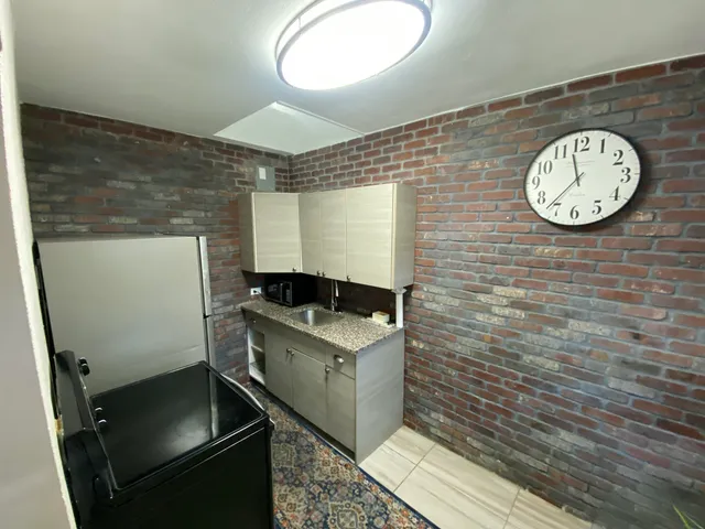 a room with storage and utility