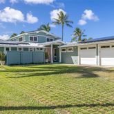 a view of a house with a swimming pool