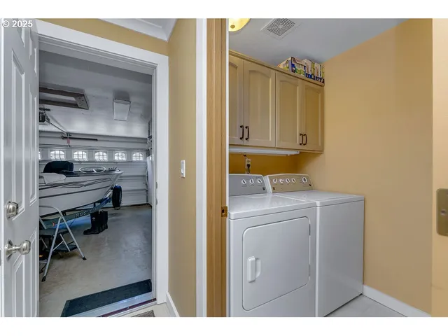 a view of storage and utility room