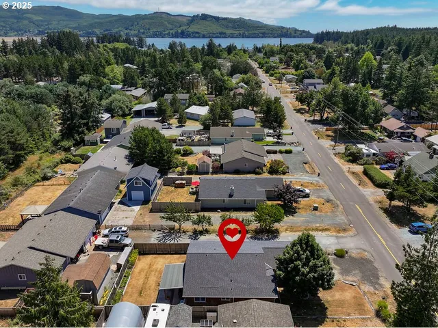an aerial view of a city with lots of residential buildings