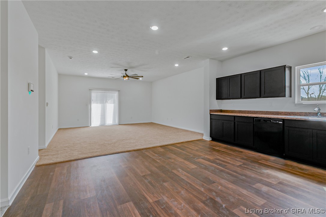 5002 Schaefer Lane Floyds Knobs, IN 47119 - Photo 24 of 26 Kitchen/Living Room - Open Floor Plan