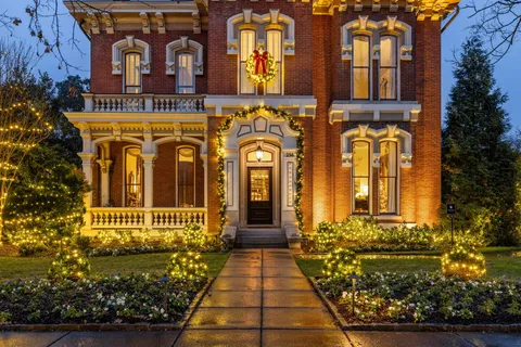 a view of a entryway door of the house