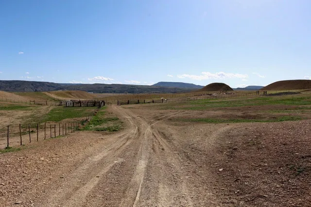 a view of an ocean and beach