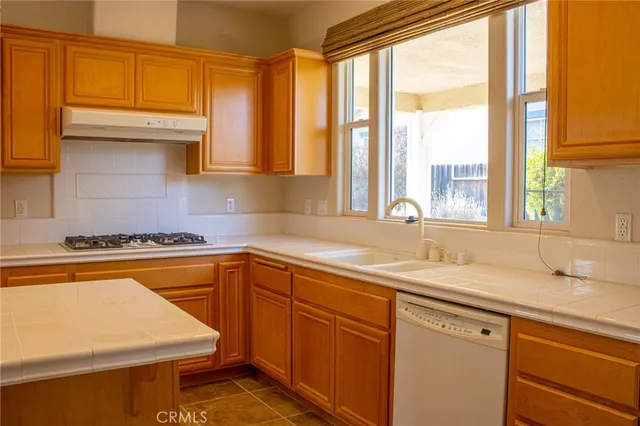 an empty room with a door