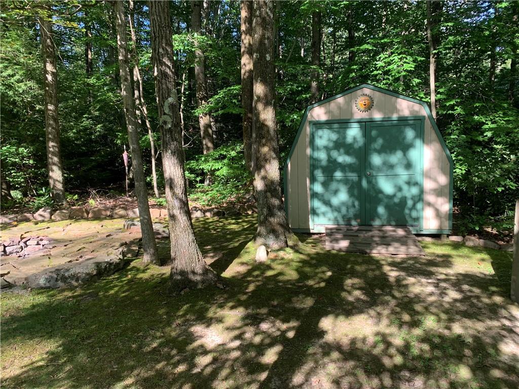 101 Cabin Road Normalville, PA 15469 - Photo 28 of 36 a backyard of a house with lots of green space