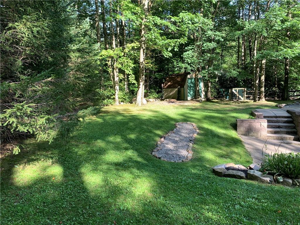 101 Cabin Road Normalville, PA 15469 - Photo 30 of 36 a backyard of a house with lots of green space