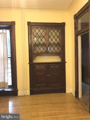 a view of front door