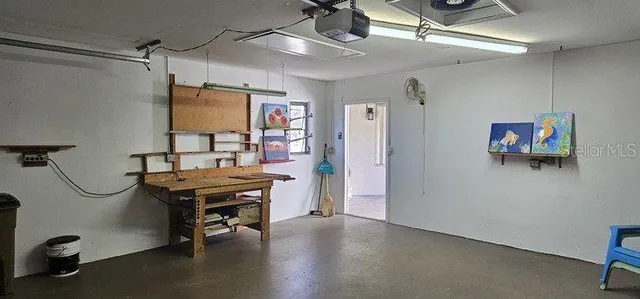 a view of storage and utility room