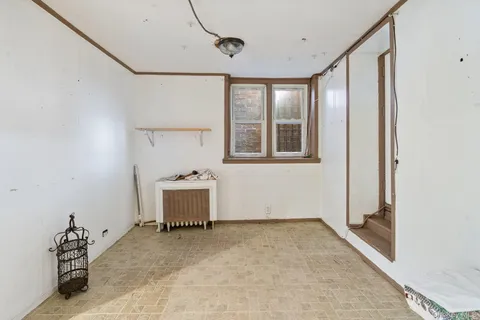 a room with a window