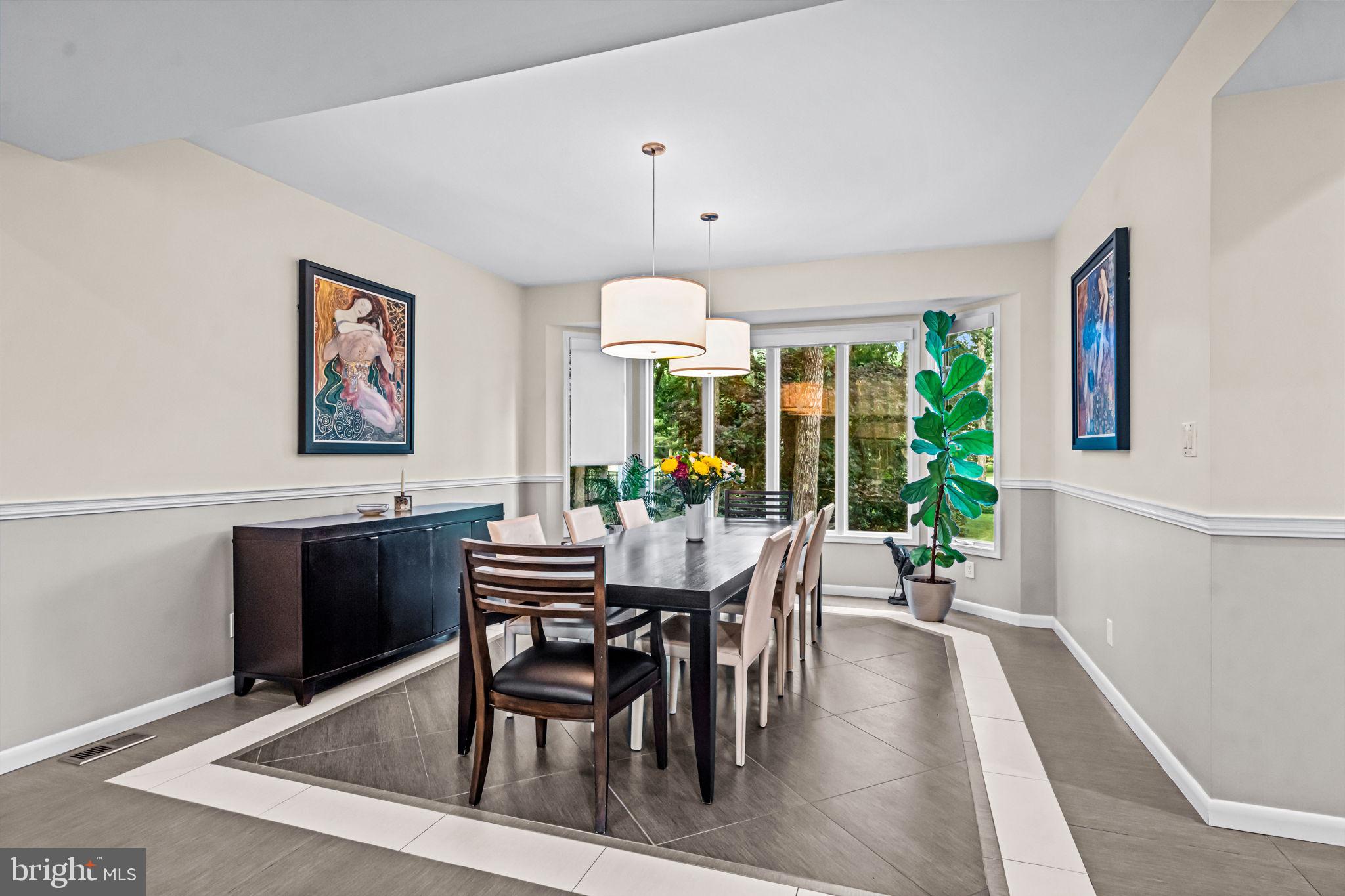 73 Bortons Road Marlton, NJ 08053 - Photo 22 of 99 a view of a dining room with furniture window and outside view