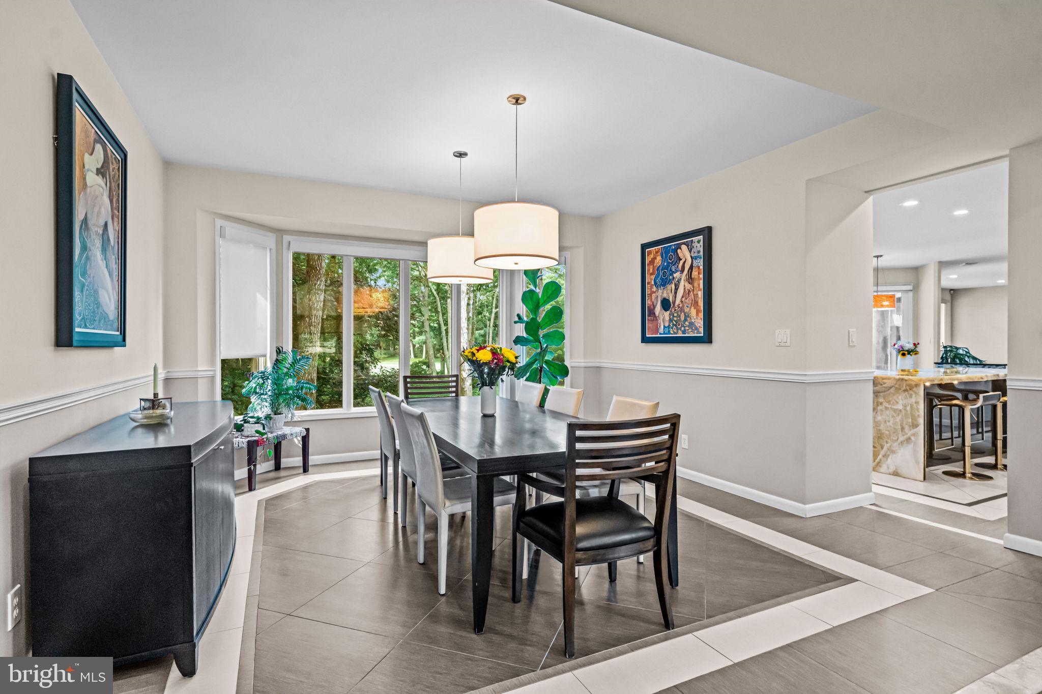 73 Bortons Road Marlton, NJ 08053 - Photo 23 of 99 a view of a dining room with furniture window and wooden floor
