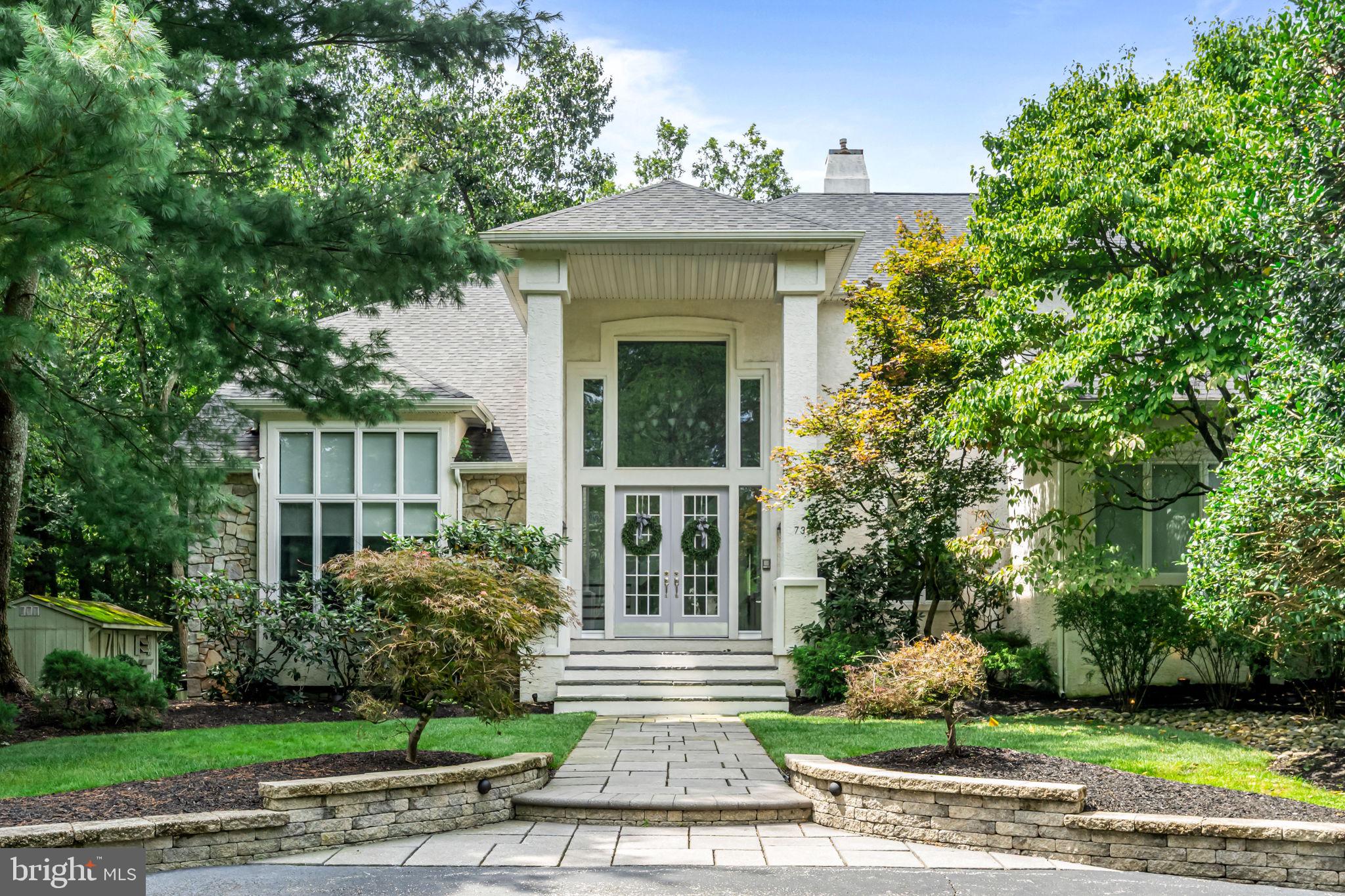 73 Bortons Road Marlton, NJ 08053 - Photo 3 of 99 a front view of a house with a garden