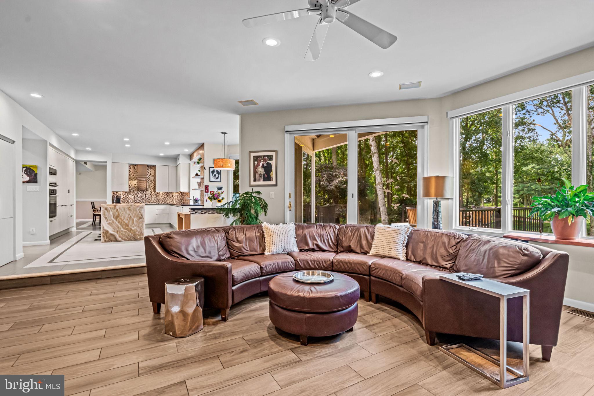 73 Bortons Road Marlton, NJ 08053 - Photo 45 of 99 a living room with furniture and a large window