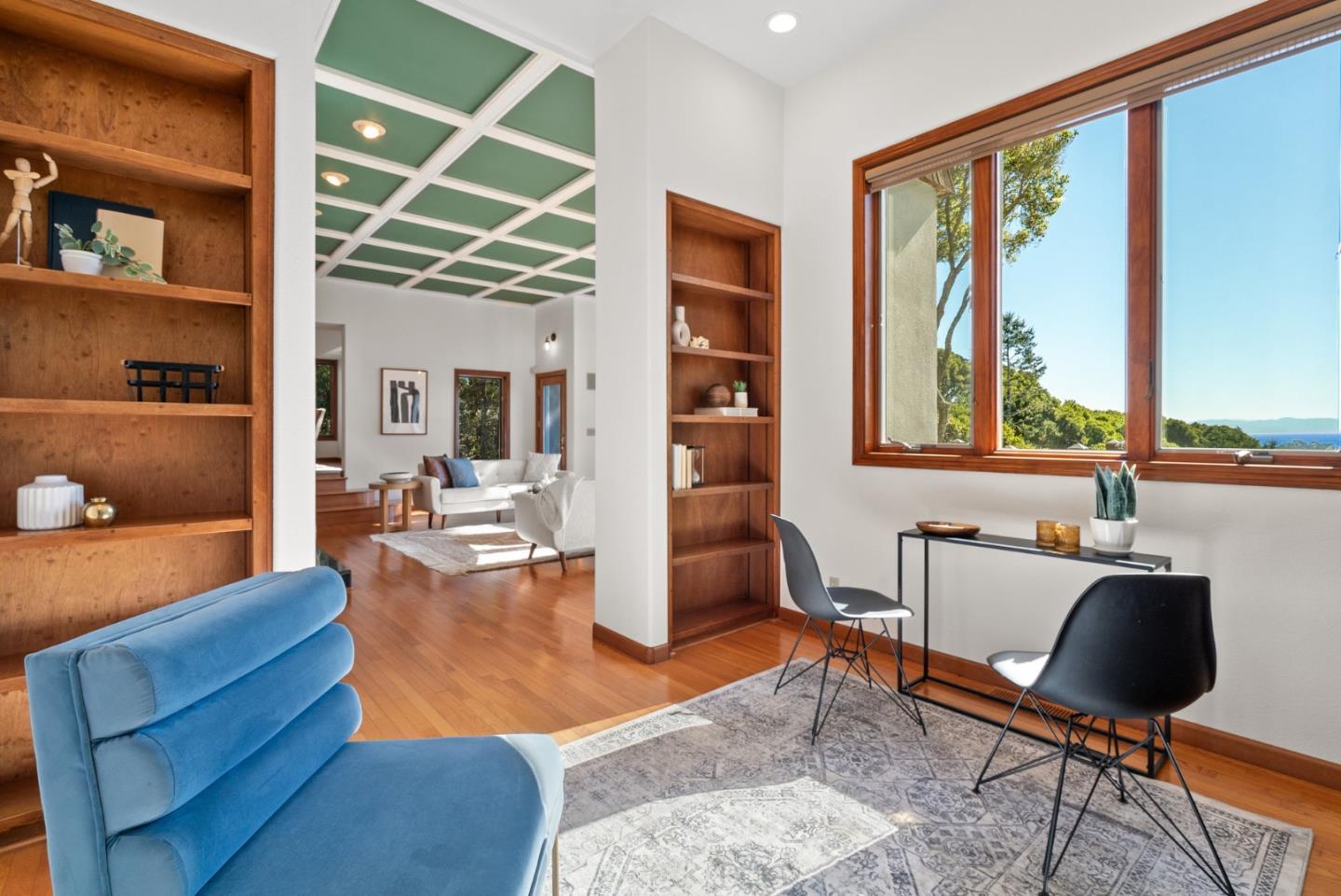 625 Quail Run Road Aptos, CA 95003 - Photo 11 of 49 a living room with furniture and a window