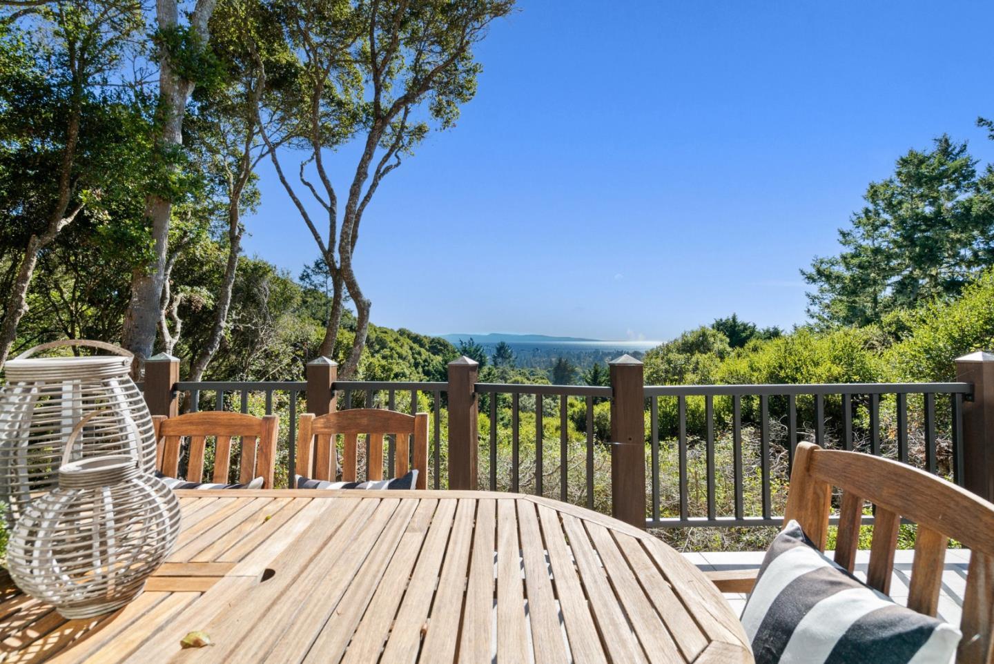 625 Quail Run Road Aptos, CA 95003 - Photo 3 of 49 a view of balcony with wooden floor and outdoor seating