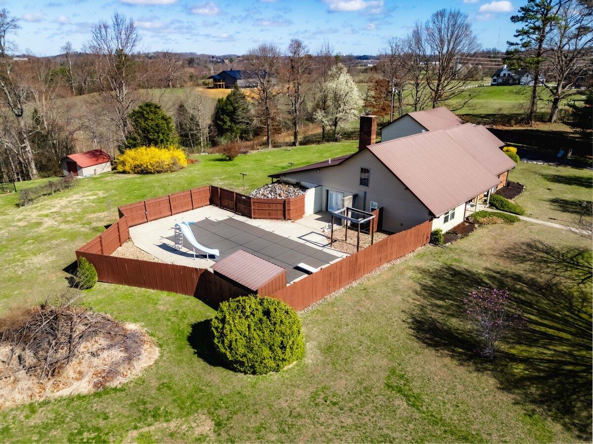 128 County Farm Road London, KY 40741 - Photo 2 of 32 Aerial 2