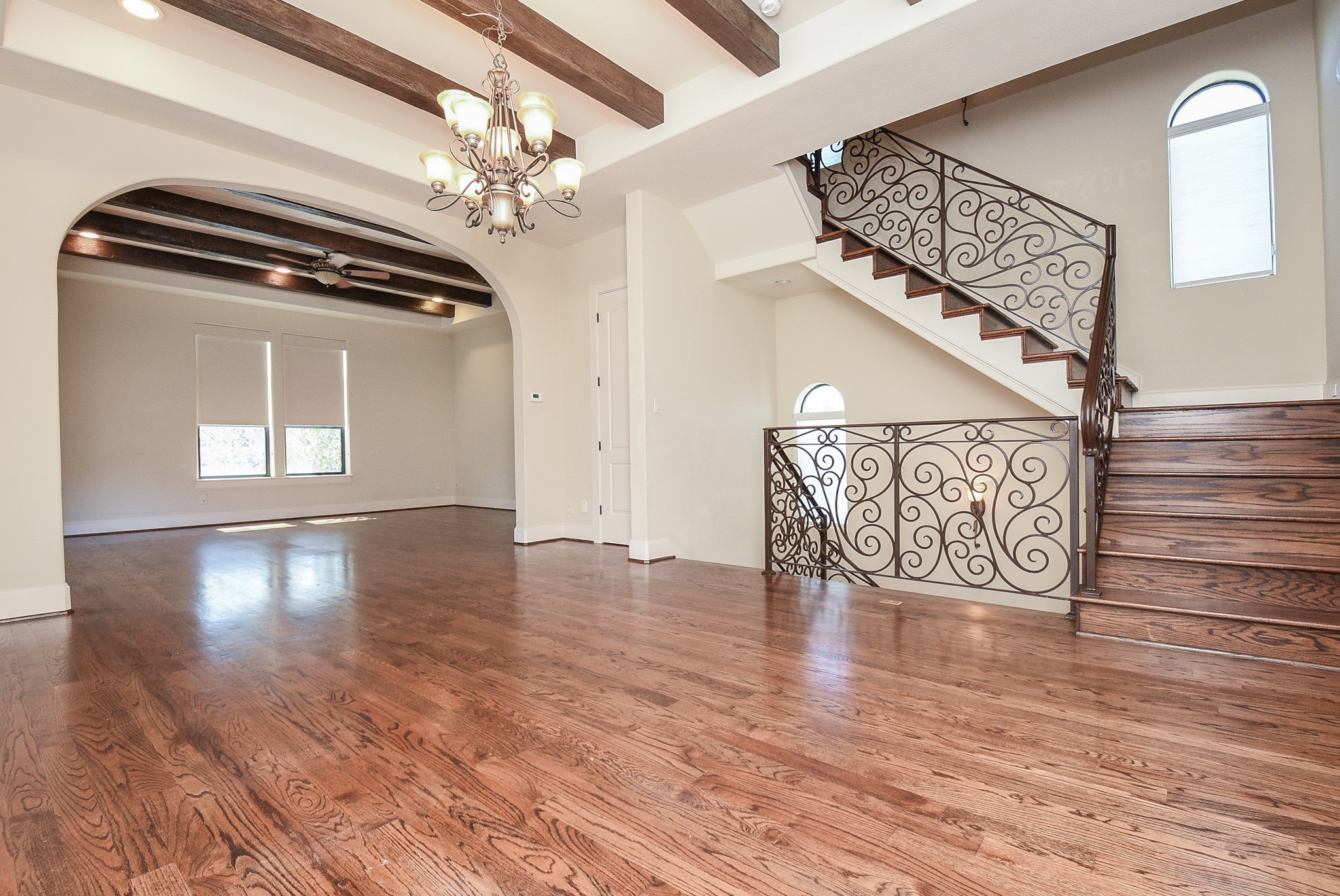 2052 West Main Street Houston, TX 77098 - Photo 6 of 32 a view of an entryway with wooden floor