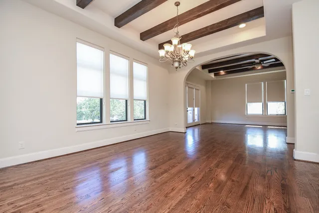 a view of livingroom with hardwood floor and window