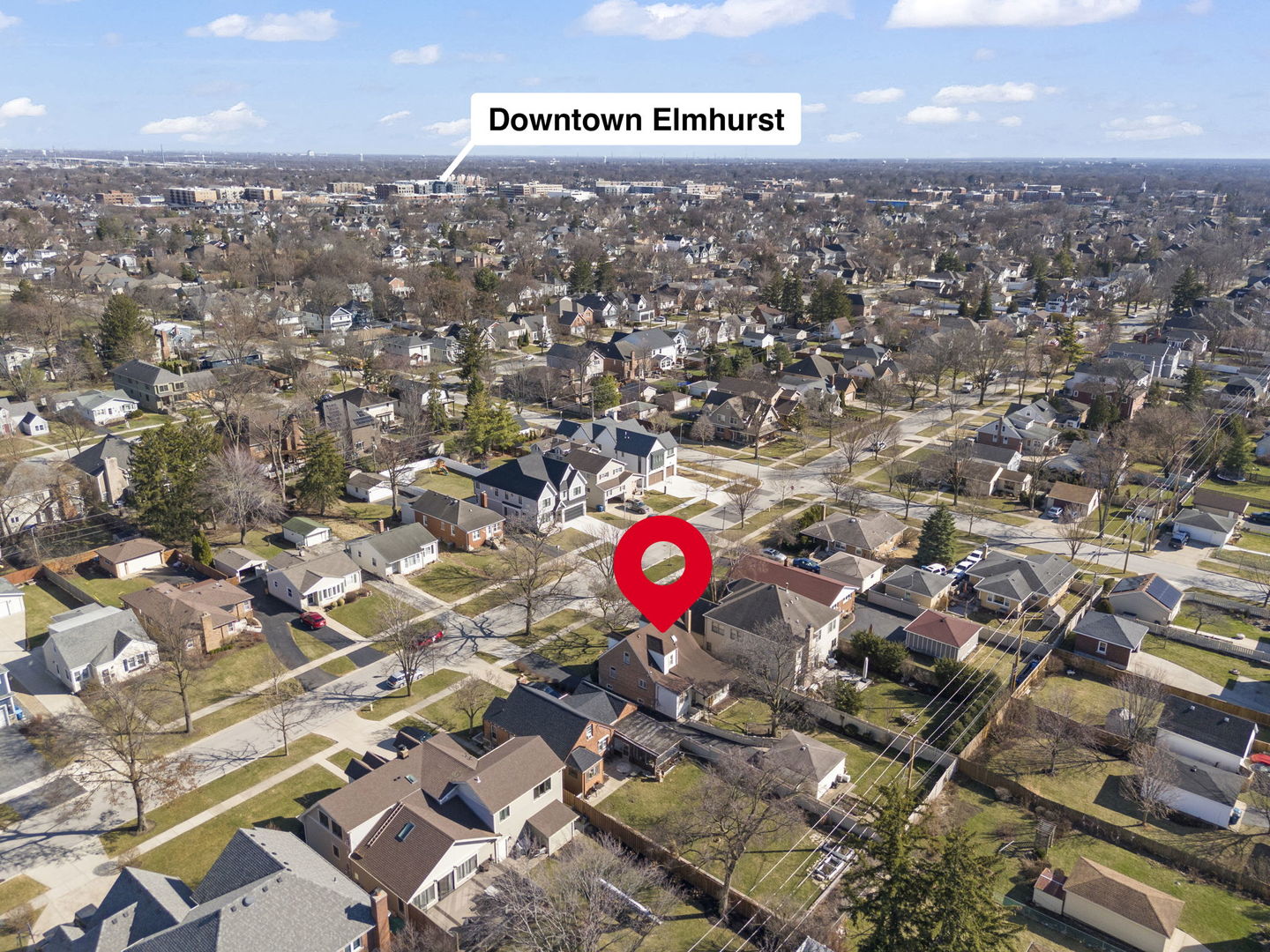 370 Oak Street Elmhurst, IL 60126 - Photo 28 of 35 an aerial view of a city