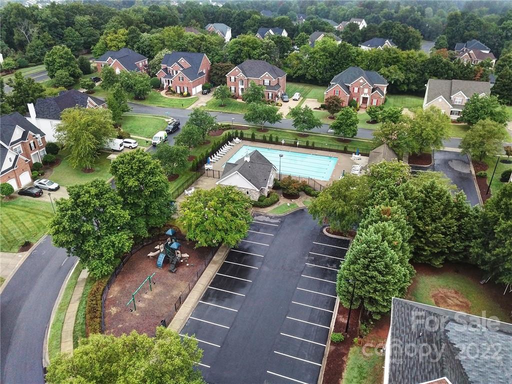 1711 Copperplate Road Charlotte, NC 28262 - Photo 44 of 48 an aerial view of a house with outdoor space