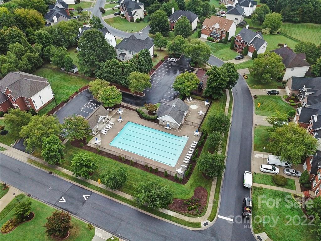 1711 Copperplate Road Charlotte, NC 28262 - Photo 46 of 48 an aerial view of a house