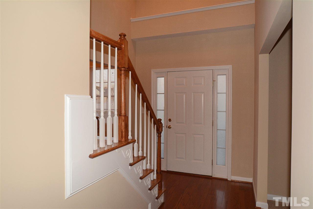 4604 Marathon Lane Raleigh, NC 27616 - Photo 3 of 25 a view of entryway with stairs