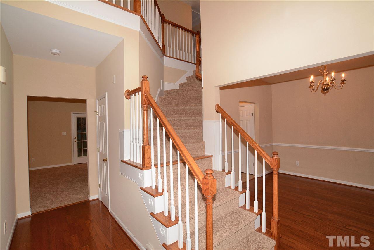 4604 Marathon Lane Raleigh, NC 27616 - Photo 6 of 25 a view of entryway with wooden floor