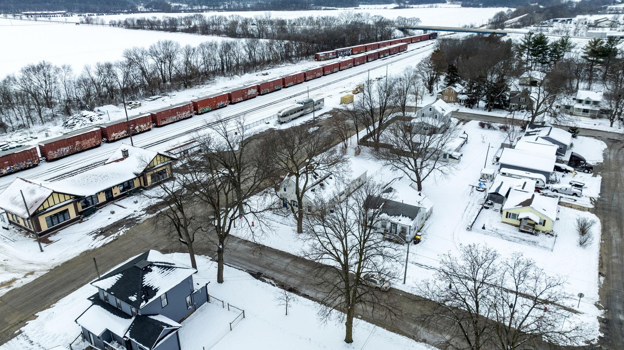 1104 South 4th Street Oregon, IL 61061 - Photo 35 of 36 a view of a yard with plants and trees