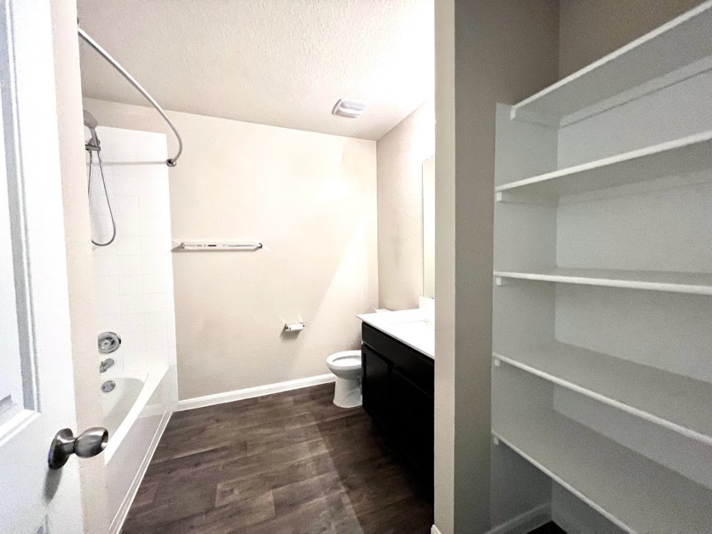 3208 Tilmon Ln. Austin, TX 78725 - Photo 17 of 21 a view of walk in closet with empty racks