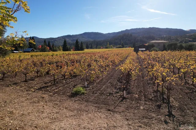 a view of mountain with outdoor space