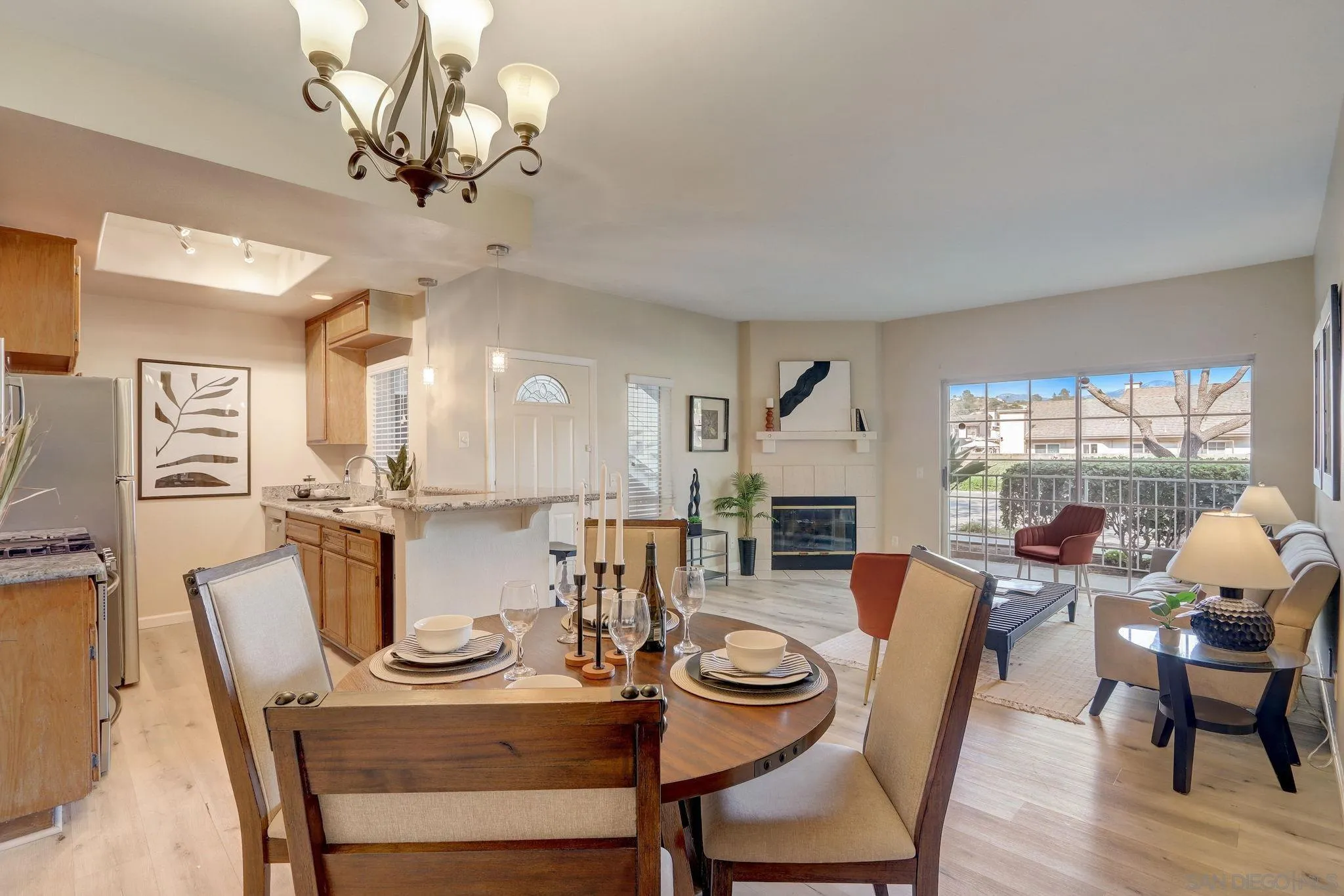 13832 Midland Road Poway, CA 92064 - Photo 10 of 36 a view of a dining room with furniture window and outside view